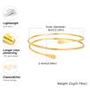 Upper Arm Cuff Bracelet for Women Minimalist Gold Plated Armband Statement Party Armlets Jewelry