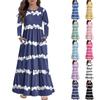 Girls' Maxi Dress Casual Holiday Dresses - Long Sleeve Dress With Pockets For 4-14Y