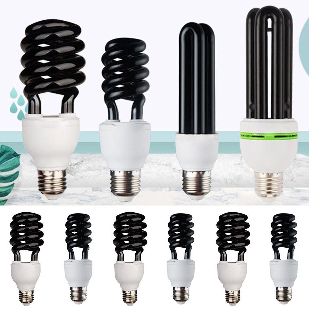 AC 220V Spiral LED Light 13-40W CFL Bulb New UV Black Light Breeding