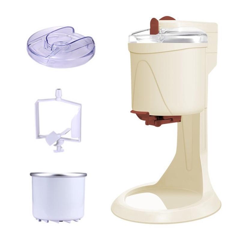 Ice Cream Machine Fully Automatic Mini Fruit Ice Cream Maker for Home Electric DIY Kitchen Household Use Fruit Dessert Machine