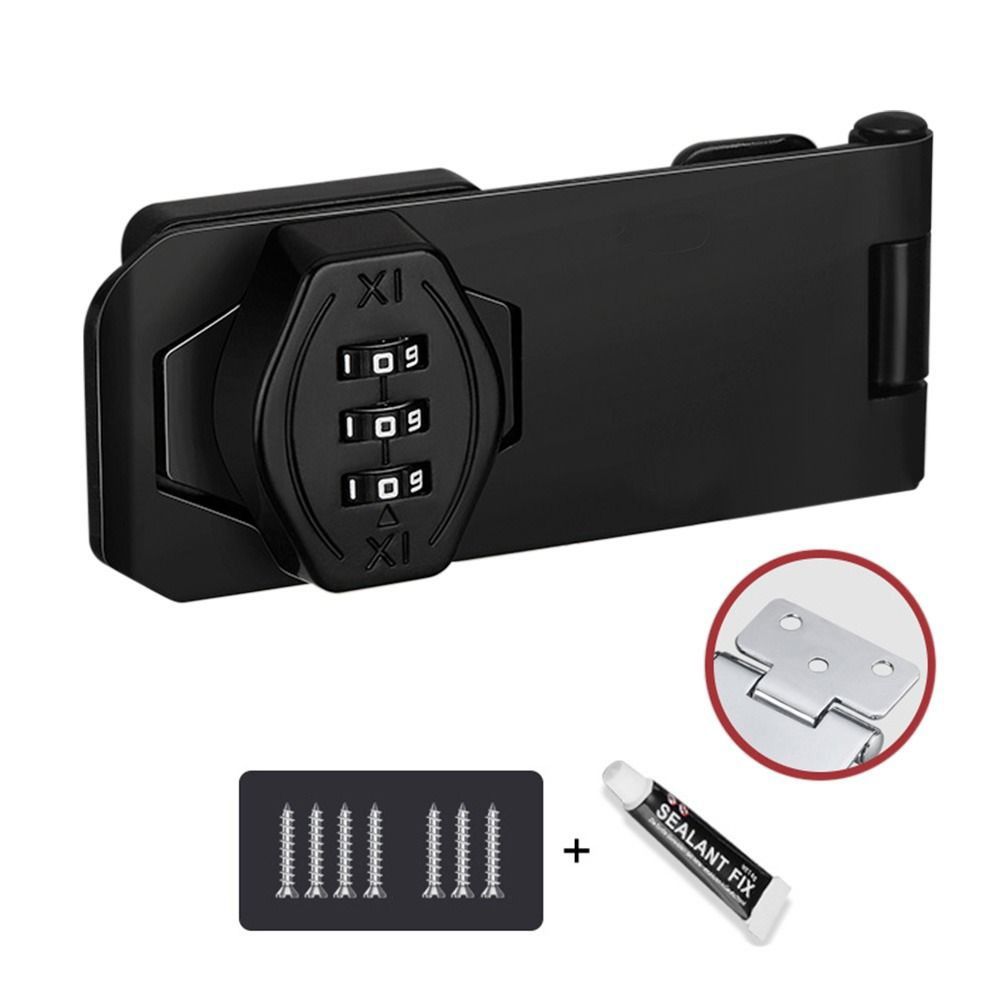 Anti-Theft Home Security Window Stoppers Coded Lock Cabinet Password Locks Combination Coded Lock