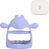 TGM Domestically Produced Infant Platinum Silicone Glove Type Rabbit Wrist Teether, Cotton Blue, Main Product + Case, Korean Baby Products