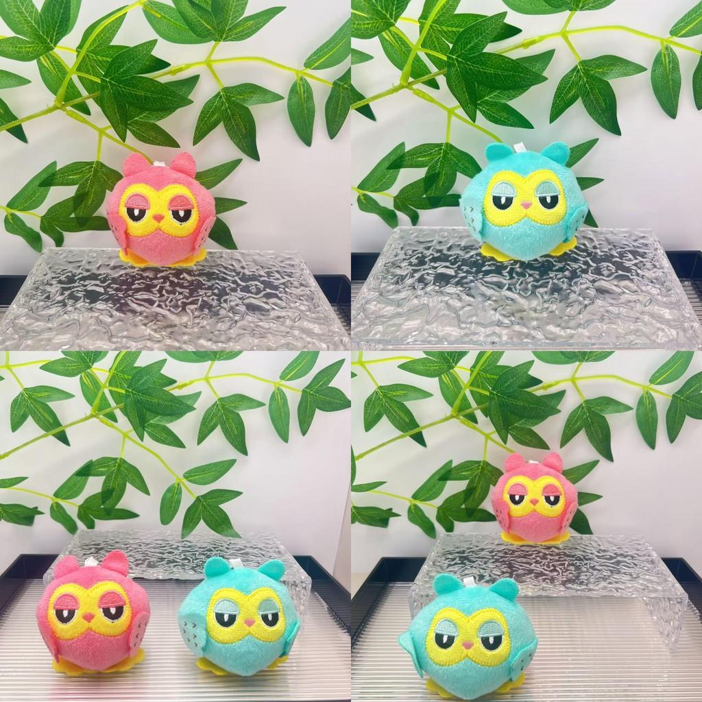 And Vibrant Pink Green Owl Plush Keychain For Kids Cozy Cuddle Buddy For All Ages