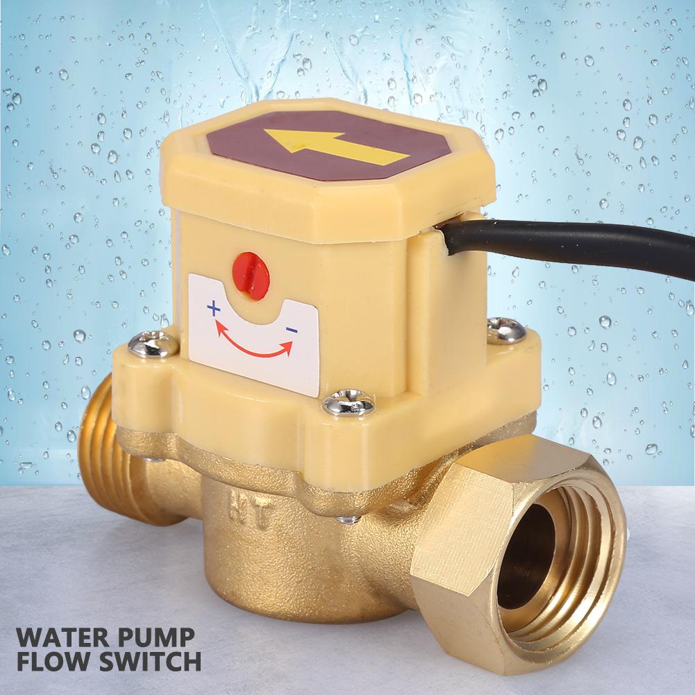 G1 2 G1 2 Thread Water Pump Adjustable Flow Sensor Pressure Automatic Control Switch 220V