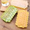 37 Cavity Honeycomb Ice Mold Reusable Silicone Ice Cube Mold BPA Free Ice Cream Maker with Lids DIY Popsicle Mold Ice Cube Trays
