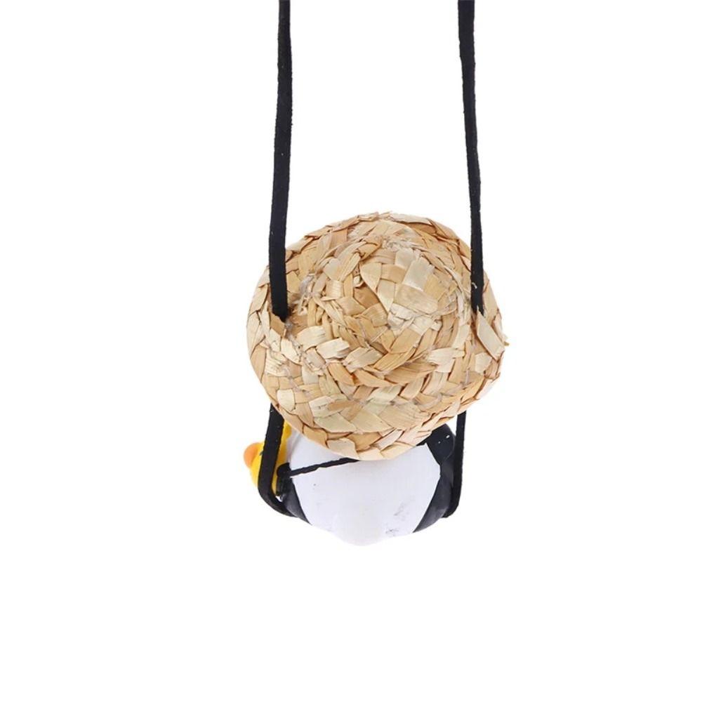 Decoraction Panda Car Pendant Swing Doll Rearview Mirror Hanging Car Hanging Ornament  Car Decor