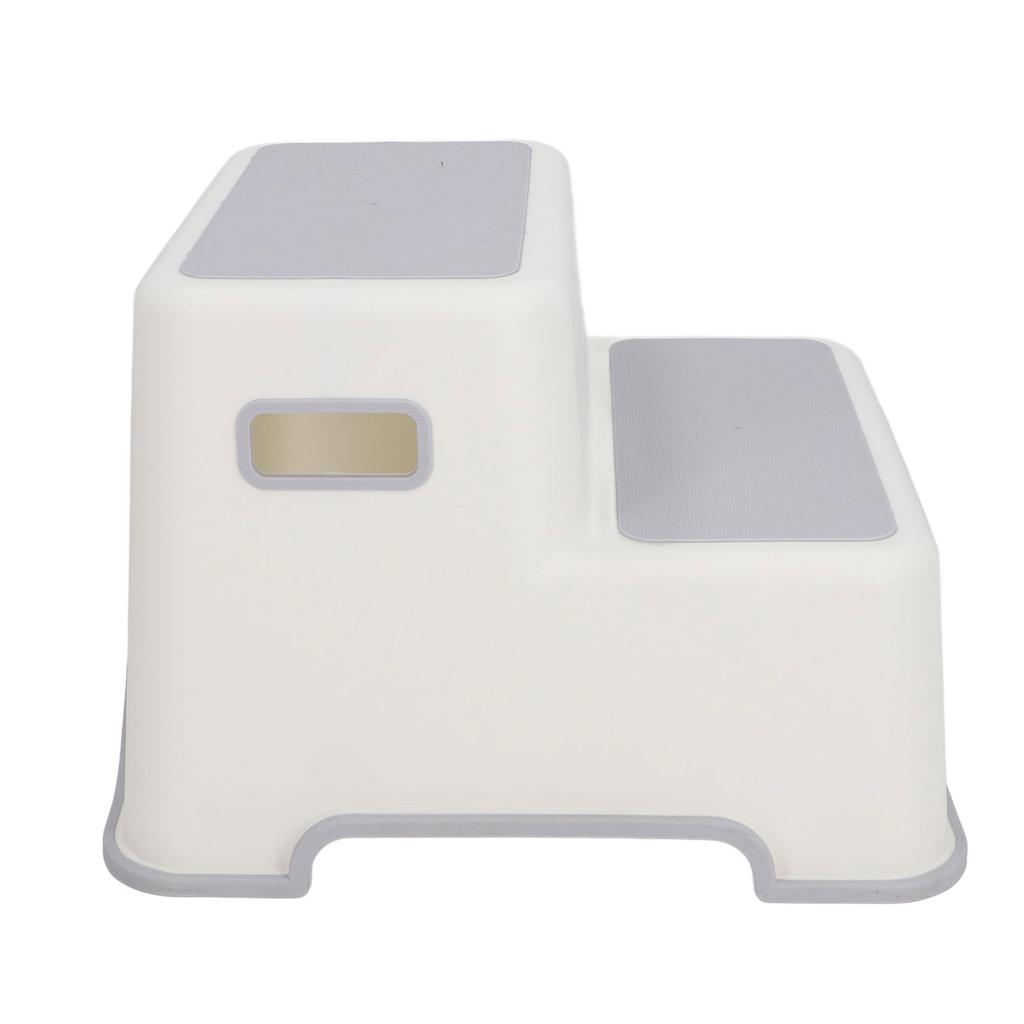 2 Step Stool for Kids Thicken Plastic Toddler Step Stool Non Slip Baby Stepping Stool Stable