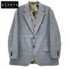 ETRO 2011 MRGC0001 Botanical Bard Lining 2B Tailored Jacket Jacket 60 blueUsed