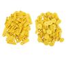 100pcs Animal Blank Ear Tags Goat Sheep Pig Livestock TPU Ear Tags for Farm AnimalsNo Letters,