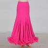 Lady Ballroom Dance Skirt Female Modern Dancing Practice Skirt National Standard Dance Skirt Ballroom Dance