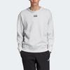 Adidas Originals Trefoil Logo Crew Neck Sweatshirt Men Tops Gray ED7229