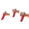 1PC Latest Female/Male Thread Valve Joint 1/8" 1/4'' 3/8'' 1/2'' Versatile Brass Small Ball Valve