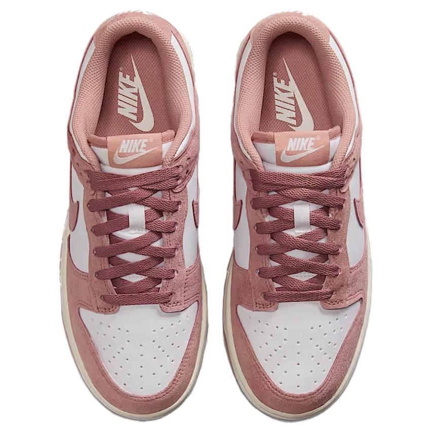 Nike Dunk Low Rose Whisper Mini Swoosh Women Sneakers Pink Summit-White Sail IB4417-102