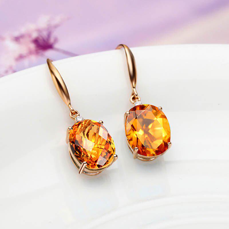 Lindon Fashion Copper Alloy Zircon Jewellery Drop Earrings For Women Wedding Party Gifts
