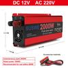 Pure Sine Wave Inverter 1000W 2000W 2200W 3000W DC 12V 24V To AC 220V Voltage 50/60HZ Solar Car Inverters