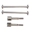 Rear Drive Shaft Solid Axle RC Stainless Steel Rear Axle Drive Shaft Suitable for Remote Control Enthusiasts