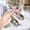 Retro Stainless Steel Hammered Spoon – Perfect for Coffee, Pastries, Soup, and More!