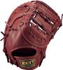 ZETT Soft Steer First Base Mitt for Bordeaux Brown BRFB35513F Left-Handed Throwers, (4000),