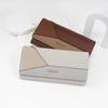 Korean Style Women's Long Wallet: Contrast Stitch, Large Capacity, Multifunctional, PU Coin and Hand Purse.