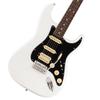 Fender Electric Guitar Player II Rosewood Polar White with Soft Case Stratocaster® HSS, Fingerboard,