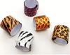 Children's Creative Animal Print Slap Bracelets Leopard Tiger Giraffe Pattern Woodland Theme Boys Birhday Party Gift Toys Favor