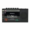 WINTECH Recording Compatible Monaural Radio Cassette Player Black Tuner Compatible with Dry Batteries AC Adapter Included Compatible with FM Wideband