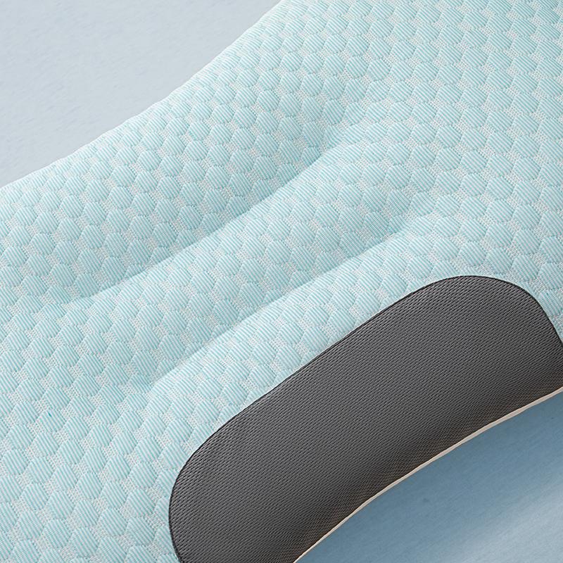 New Cool Fabric 48X74CM Cervical Orthopedic Neck Pillow Help Protect Neck Household SPA Massage Pillow for Sleeping