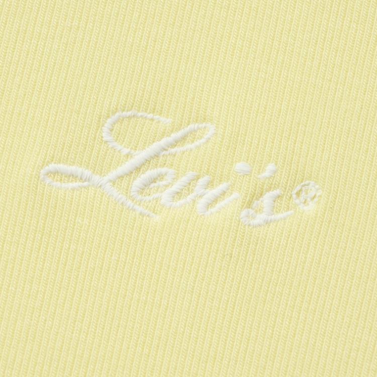 Levis Удобная Простая Трикотажная Повседневная Футболка с Круглым Вырезом и Коротким Рукавом Женские Топы 003SL-0000