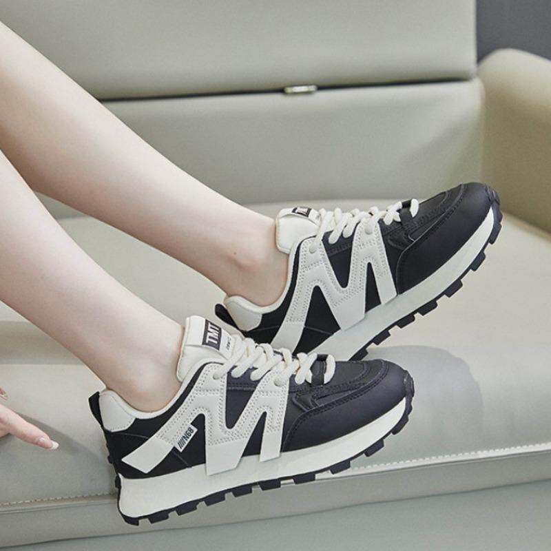 New Shoes Women  Spring Students Sneakers Women Sports Running Shoes Casual Thick Bottom Increase Designer  De Mujer