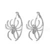 Gold Color Halloween Earrings Halloween Jewelry Hoop Dangle Earrings New Spider Earrings