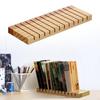 Vinyl Record Holder Greeting Card Display Desk Home Decor Organizer Music Album Rack Storage