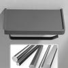 Paper Holder with Shelf Aluminum Black White Grey Wall Mount Kitchen Bathroom Toilet Paper Towel Roll Rack Storage Tissue Hanger