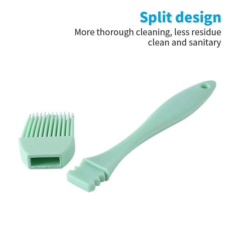Cake Baking Brush Oil Brush Cooking Brush Silicone Kitchen Barbecue Brush