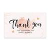 30Pcs Greeting Tags Thank You For Your Order Kraft Paper Card Shop Gift Crafts Decoration Card Wedding Small Business Invitation