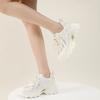 Summer Little White Shoes Women's Thick-soled Dad Shoes Lace Heightening Soft Sole Not Tired Feet Breathable Versatile Casual Sports Shoes