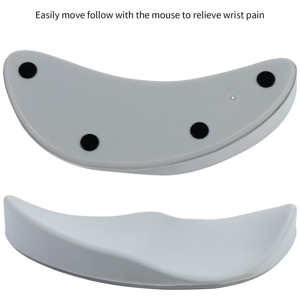 Soft Cooling Material Moves with Your Mouse Ergonomic Gliding Palm Rest Sliding Wrist Pad