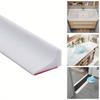 Bendable Water Stopper Strip Self-Adhesive Silicone Water Barrier Practical Shower Barrier  Table