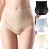 Women Ice SilkTummy Control Panties Womens Seamless Panties Briefs Knickers Underwear Ultra-thin Summer Underwear