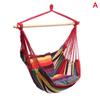 Colorful Outdoor Bedroom 120KG Camping Rope Bed Fabric Garden Hanging Hammock Hammock Swings Hammock Chair Swing Seat