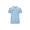 Under Armour Dopamine Print Simple Logo Sports Striped Crew Neck Short Sleeve T-Shirt Unisex Tops Blue 24500510-465