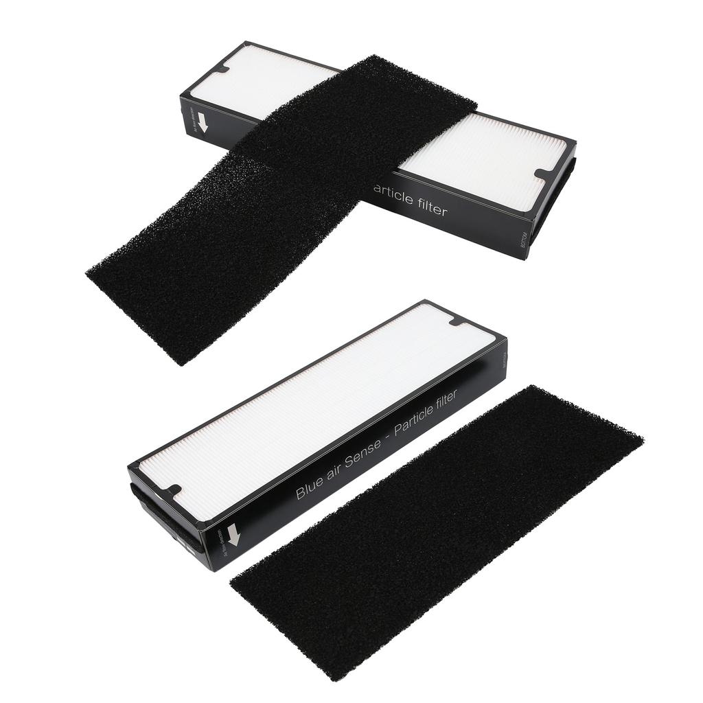 2 Set Particle Type Filter Mesh Filter Element Replacement Fit for Blue Air Sense Series Air
