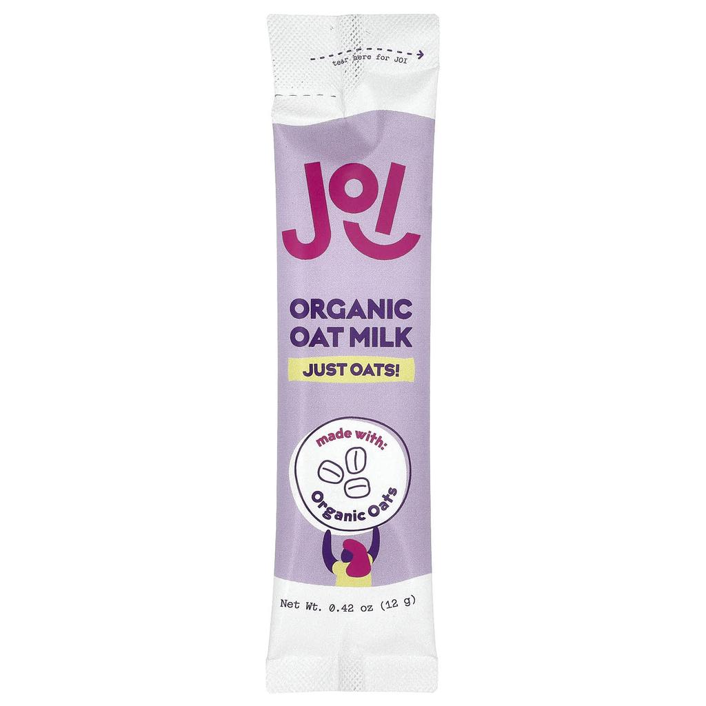 JOI Organic Oat Milk Powder, 10 Packets, 12g (0.42oz) Each