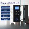 Commercial Smart Lock, Store Password Lock, Support Fingerprint Password Swiping, Office Glass Door Fingerprint Lock