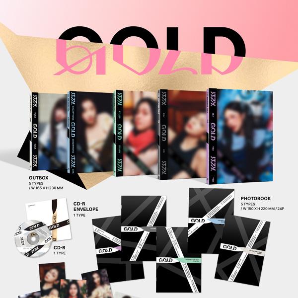 (+shop Gift) ITZY - [GOLD] DIGIPACK Ver.  [Random Version]
