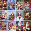 DIY 5D Diamond Painting Full Drill Christmas Gift Mosaic Santa Claus Diamond Embroidery Cartoon Cross Stitch Home Decor Wall Art