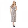 Dorothy Perkins Womens/Ladies Abstract Wrap Flutter Midi Dress