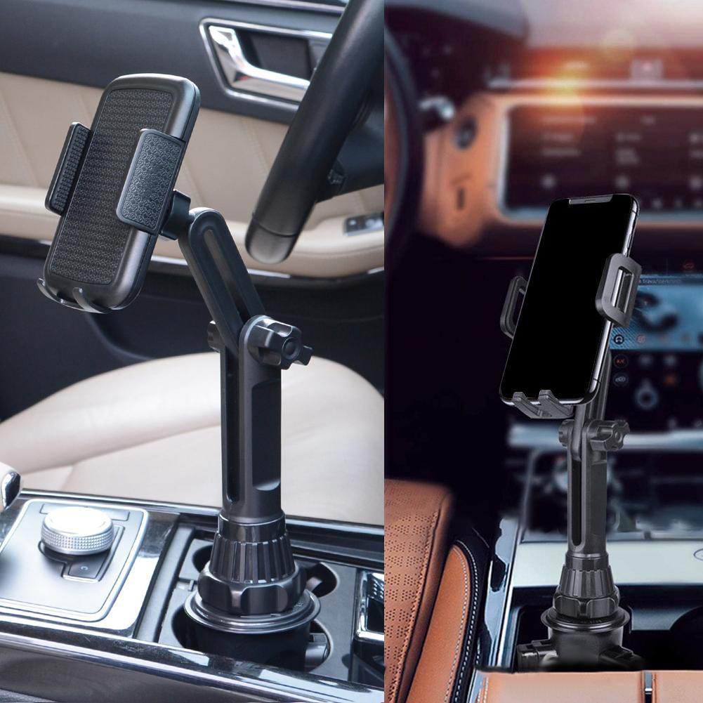 Universal Car Water Cup Mobile Phone Bracket For Center Console Mobile Phone Navigation Stand For Most Smart Phones A5G2