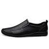 Genuine Leather Men Shoes Casual Men Breathable Office Formal Shoes Men Designer Slip On Driving Shoes