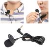 For Phone Laptop Lavalier Condenser Mic 3.5mm Jack Recording Teaching Clip-On Lapel Microphone
