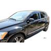 Дефлекторы - Heko - Dodge Caliber 2006-2012 - Дымчатые - Армированный акрил - Легкая установка
